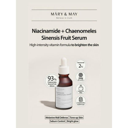Mary&May Niacinamide + Chaenomeles Sinensis Serum