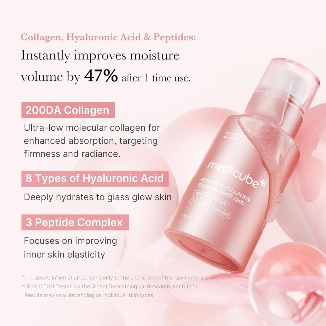 Medicube PDRN Pink Collagen Exosome Shot Serum 2000