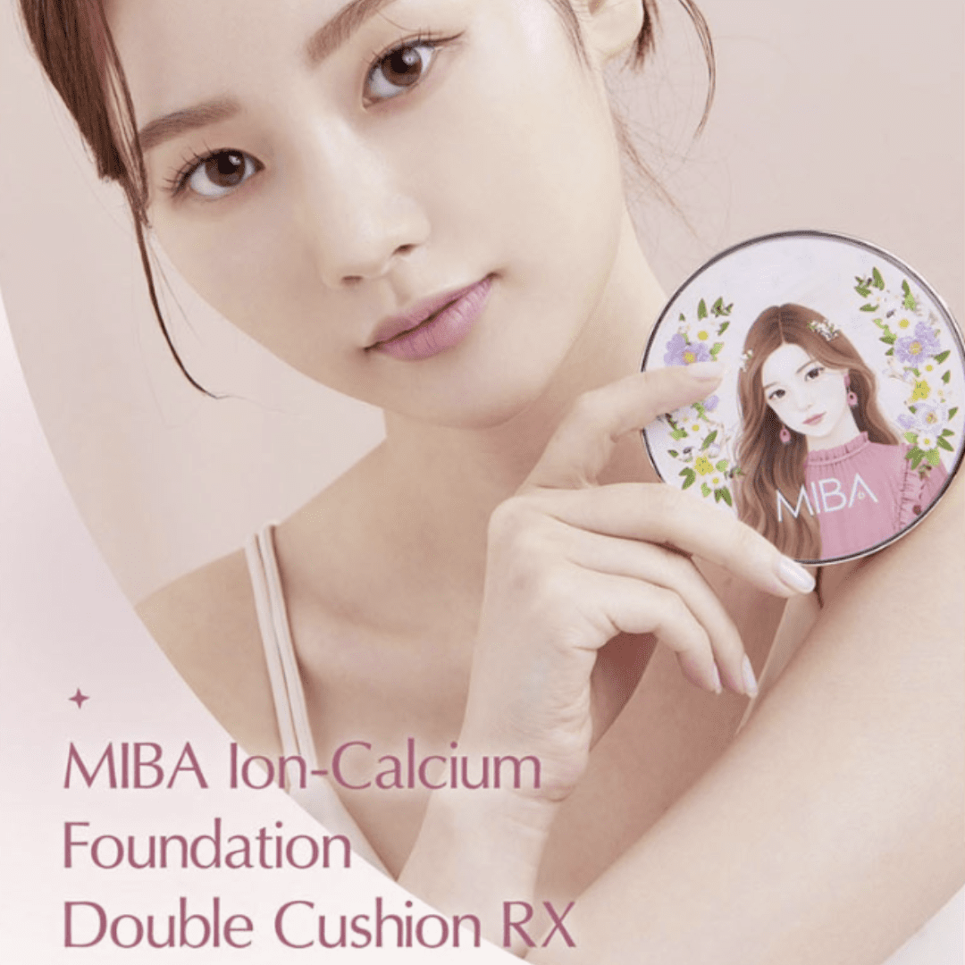 MIBA Ion Calcium Foundation Double Cushion RX 21 MiessentialStore