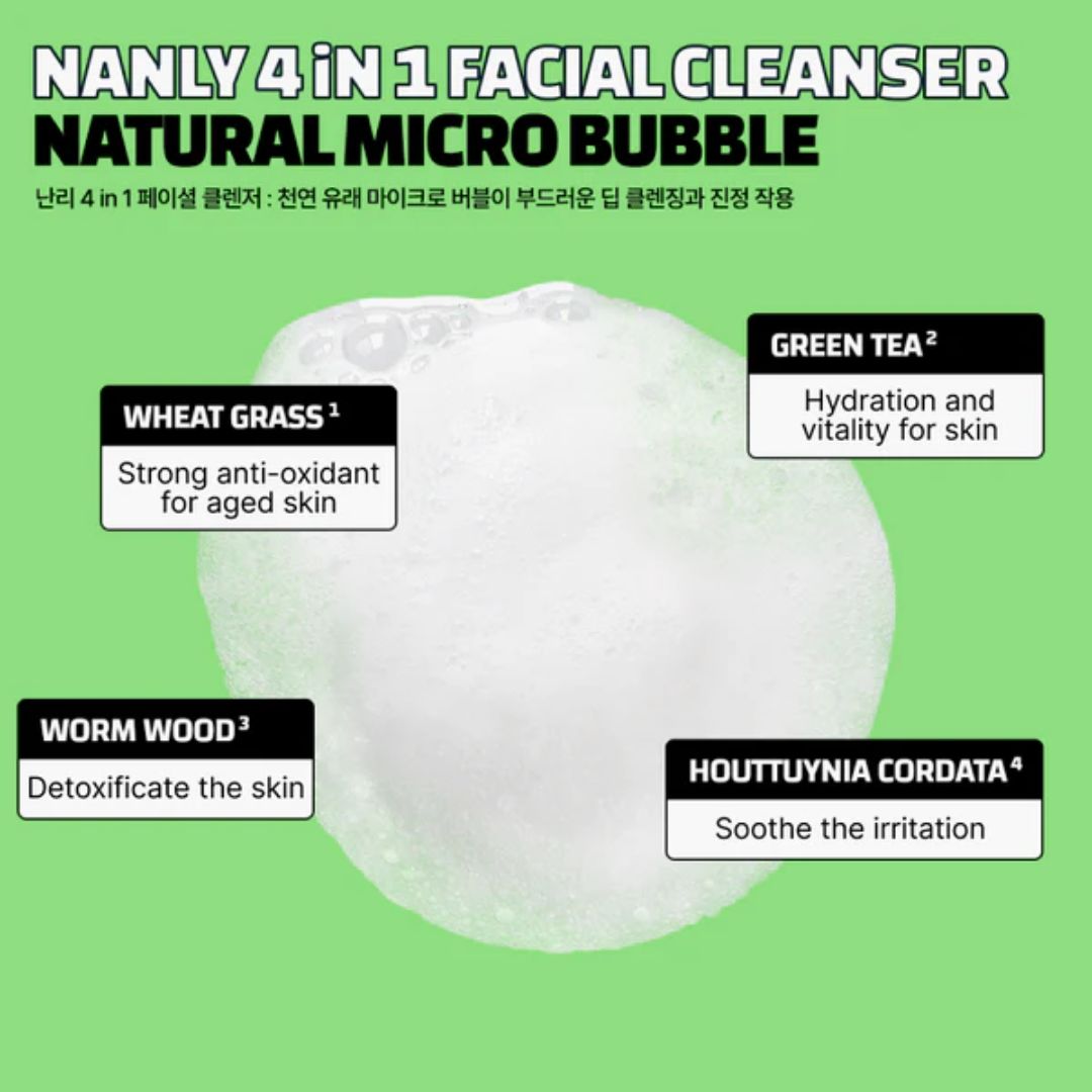 Nanly 4 in 1 Facial Cleanser