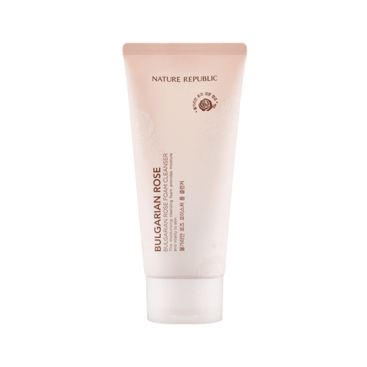 Nature Republic Bulgarian Rose Moisture Foam Cleanser - Miessential