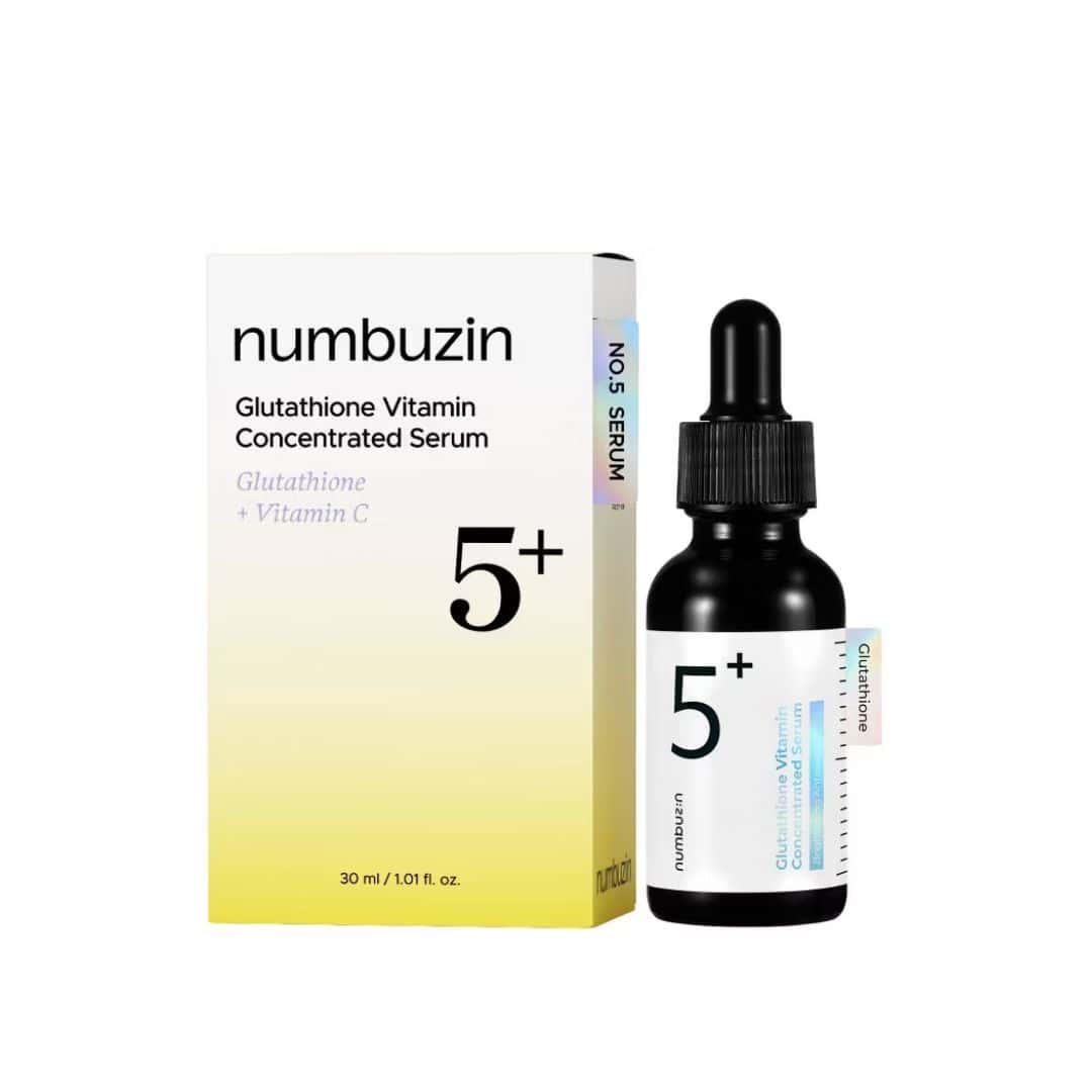 Numbuzin No.5 Glutathione Vitamin Concentrated Serum – Miessential