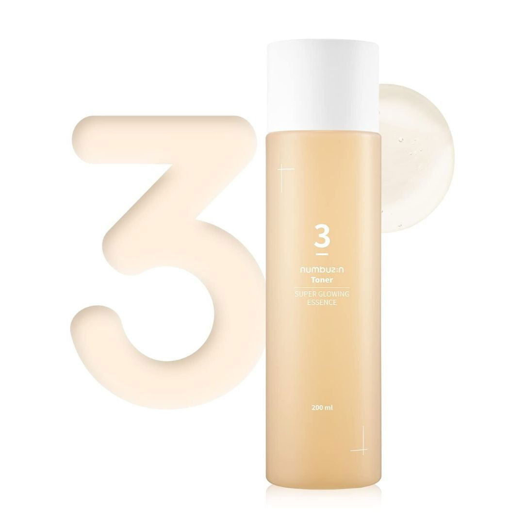 Numbuzin No.3 Super Glowing Essence Toner - Miessential