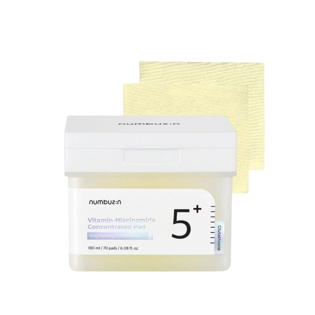 Numbuzin No.5 Vitamin-Niacinamide Concentrated Pad - Miessential