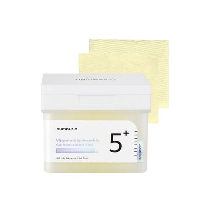 Numbuzin No.5 Vitamin-Niacinamide Concentrated Pad - Miessential