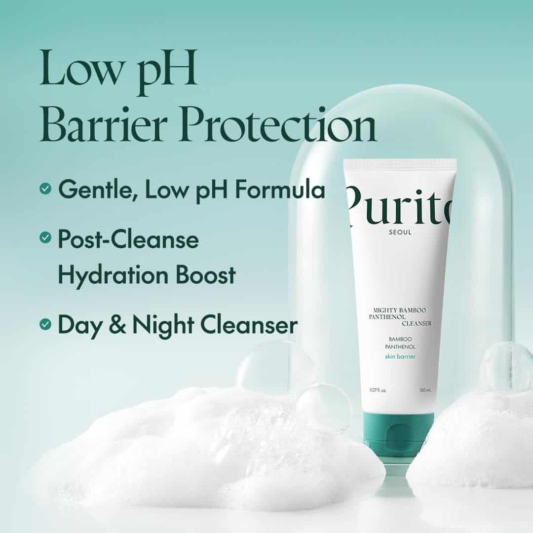 PURITO SEOUL Mighty Bamboo Panthenol Cleanser