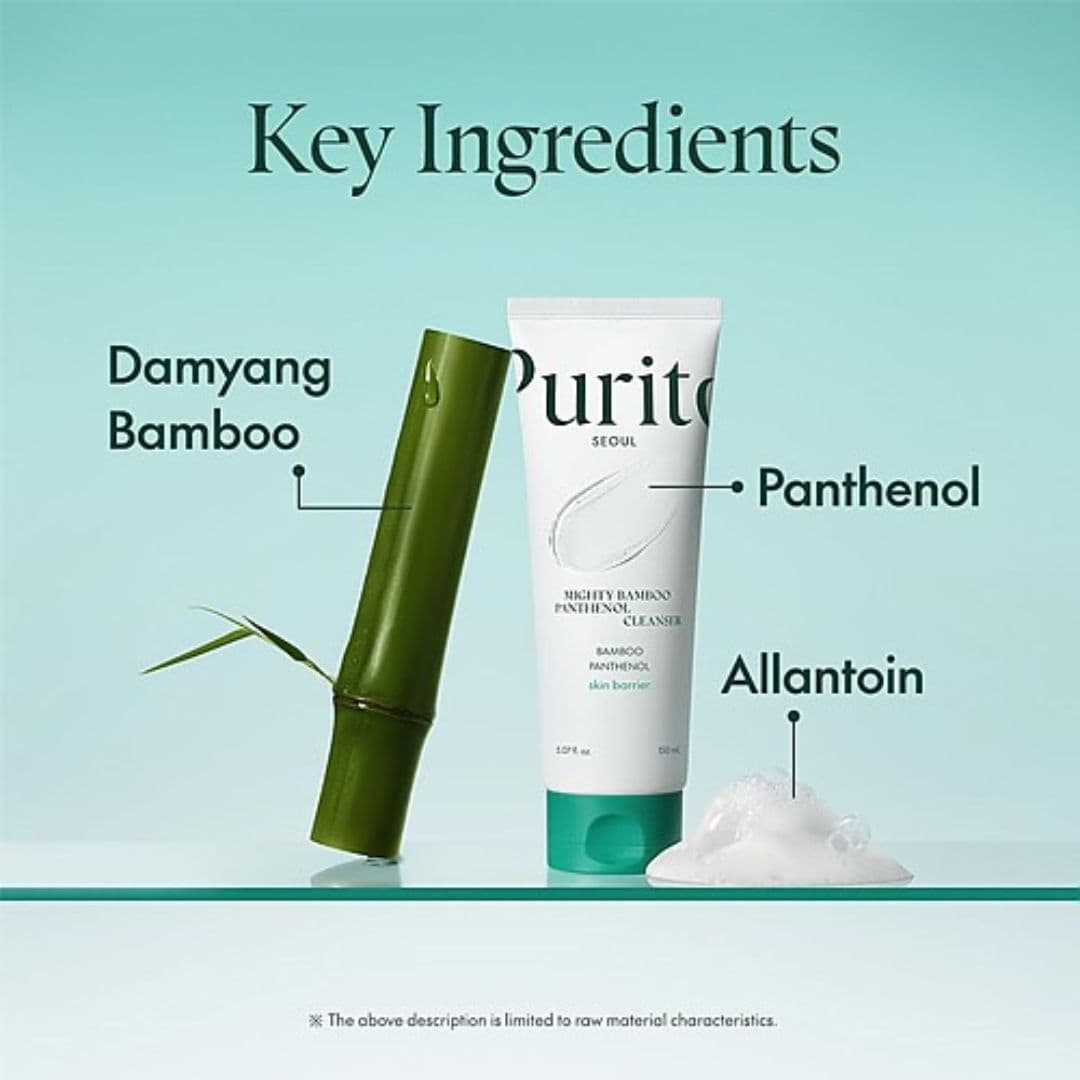 PURITO SEOUL Mighty Bamboo Panthenol Cleanser