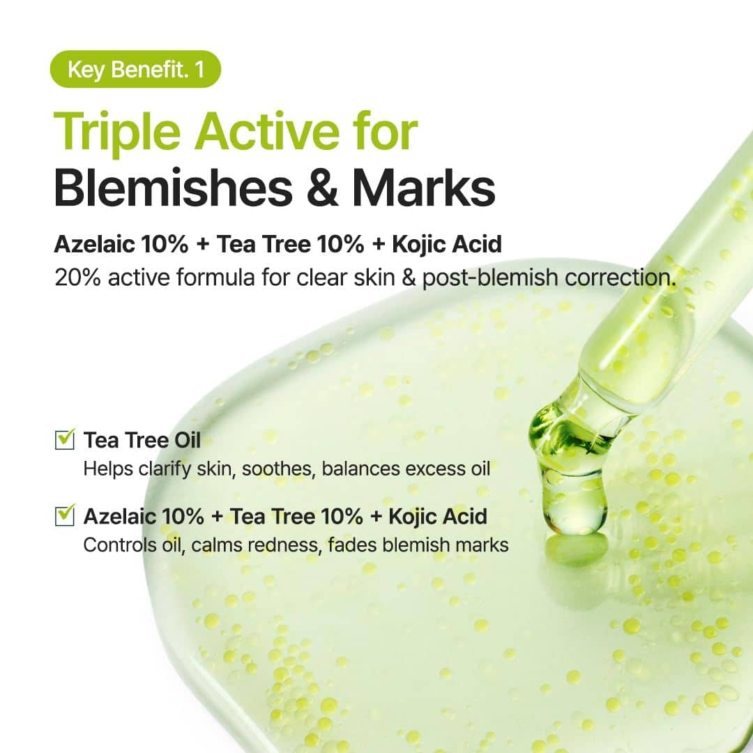 Purito Azelaic Acid 10 Kojic Tea Tree Serum