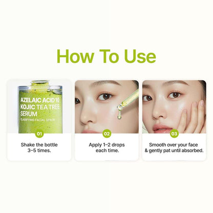 Purito Azelaic Acid 10 Kojic Tea Tree Serum