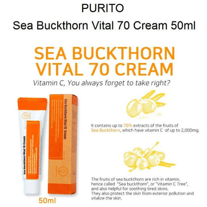 PURITO Sea Buckthorn Vital 70 Cream