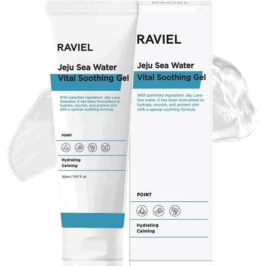 RAVIEL Jeju Lava Sea Water Vital Soothing Gel - Miessential