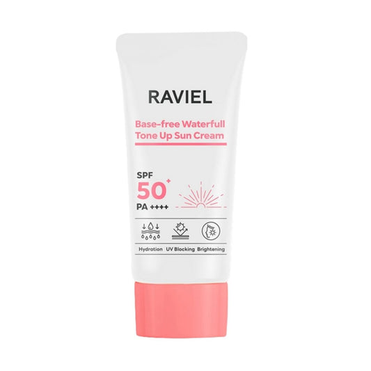 Raviel Base-free Waterfull Tone Up Sun Cream Miessential