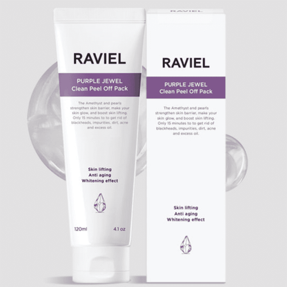 Raviel Purple Jewel Clean Peel Off Pack MiessentialStore