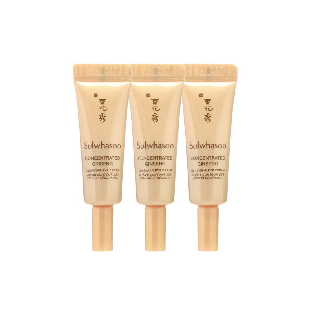 SULWHASOO Concentrated Ginseng Renewing Eye Cream (3ml x 3pcs)