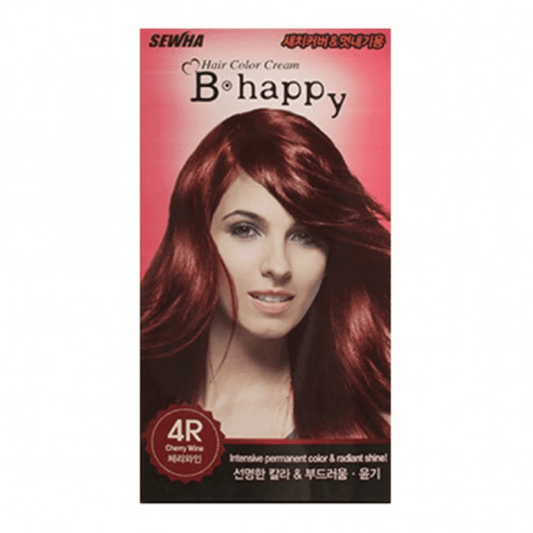 Sewha B-Happy Hair Color Cream 4R Cherry Wine Miessential