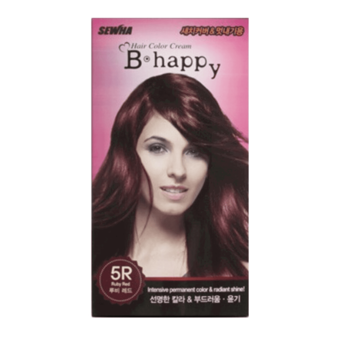 Sewha B-Happy Hair Color Cream 5R Ruby Red - Miessential