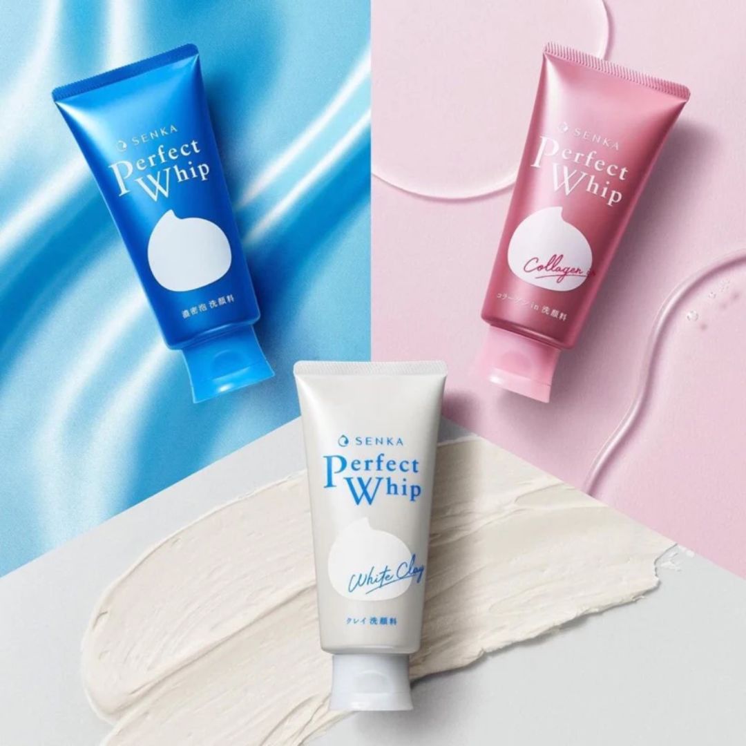 Shiseido Senka Perfect Whip White Clay