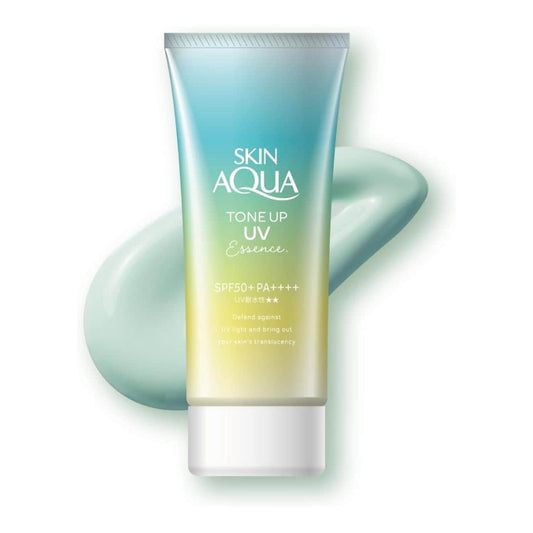 Skin Aqua Tone Up UV Essence Mint Green