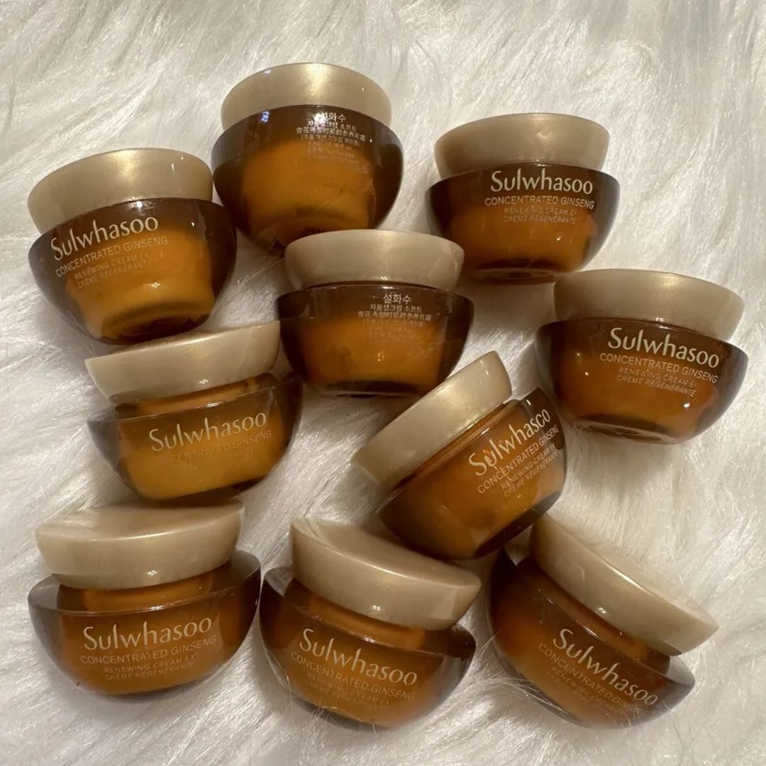 Sulwhasoo Concentrated Ginseng Renewing Cream EX Mini 5ml (6 bottles) Miessential