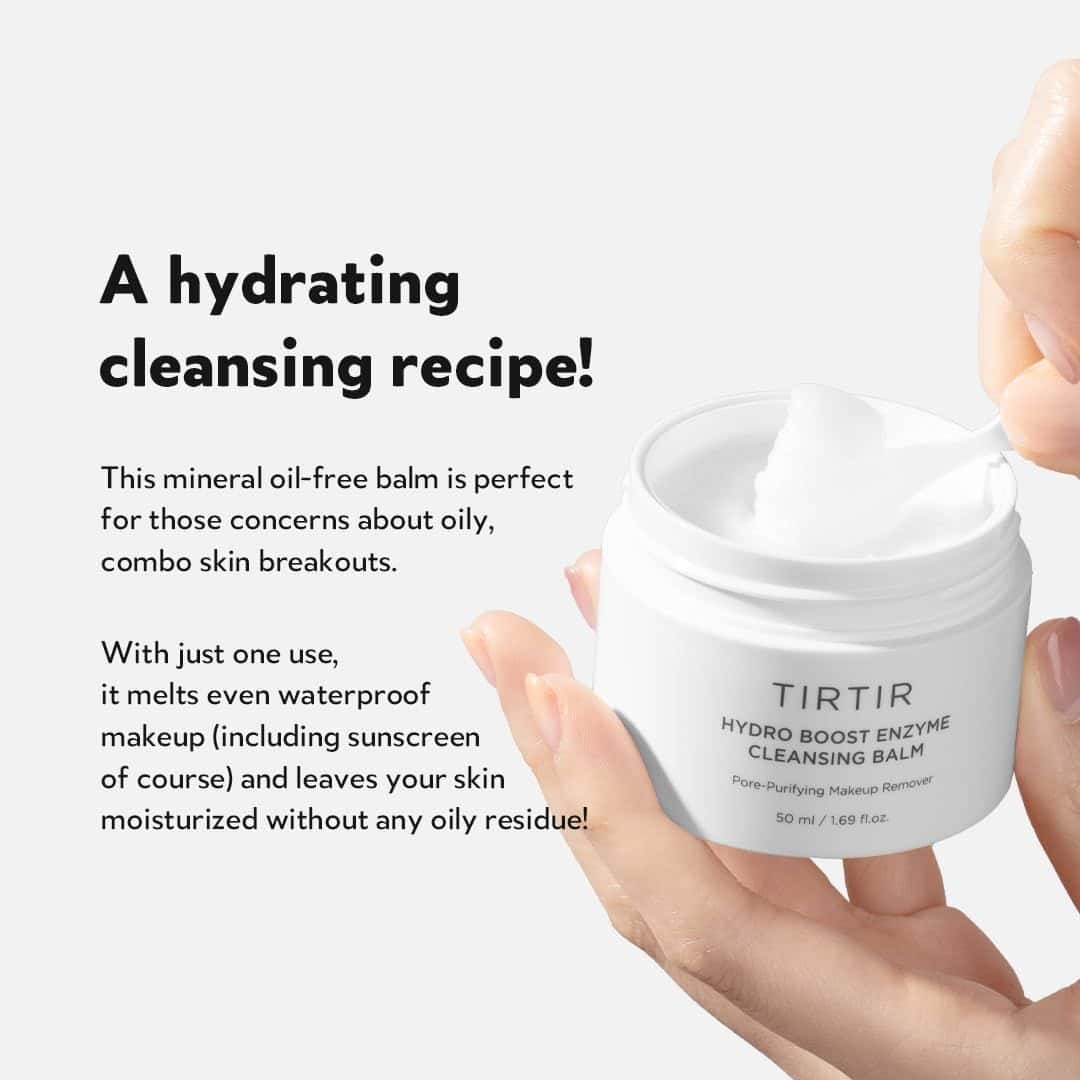 TIRTIR Hydro Boost Enzyme Cleansing Balm