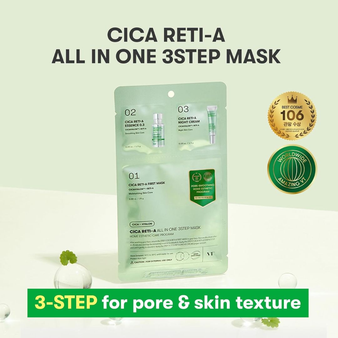VT CICA Reti-A All-in-One 3-Step Mask