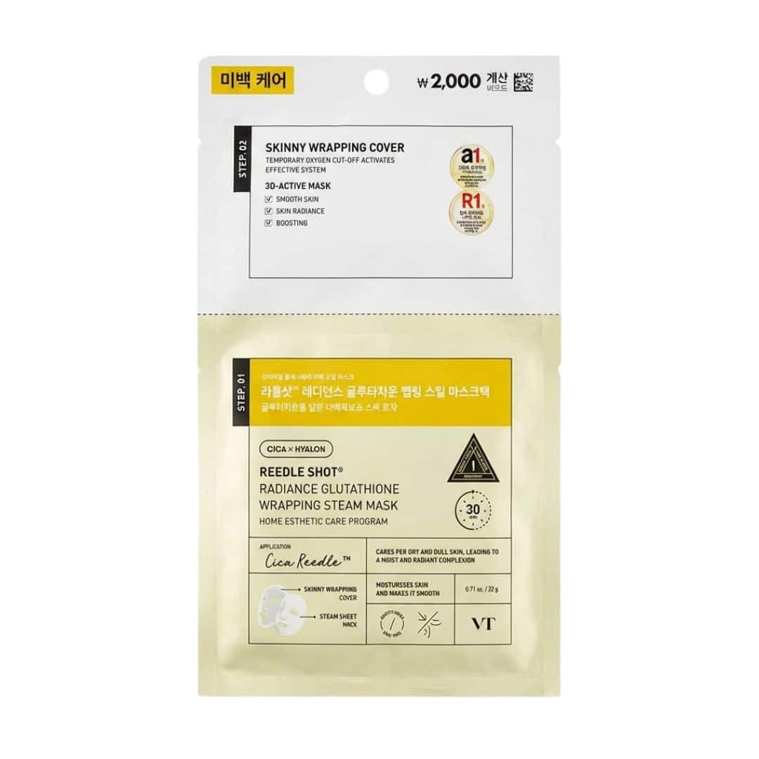 VT Reedle Shot Radiance Glutathione Wrapping Steam Mask