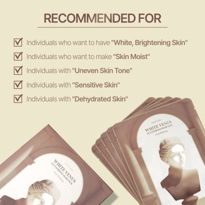 Young Long White Venus Glutathione Mask Pack