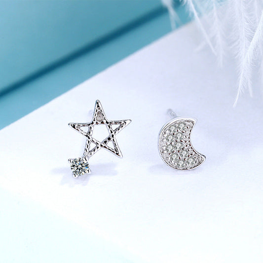 Stars And Moon Korea Korean Earrings Fashion And Simple MiessentialStore