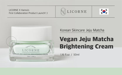 LICORNE Vegan Jeju Matcha Brightening Cream