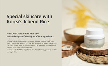 LICORNE Vegan Rice Facial Cream LICORNE