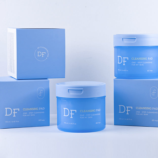 DFRAU Cleansing Pads, Hydrating Essence and Ginseng Extract. DFRAU