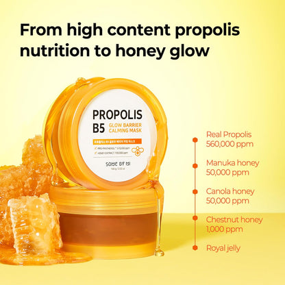 SOME BY MI Propolis B5 Grow Barrier Calming Masks SOME BY MI