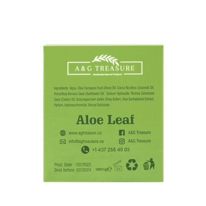 AG Treasure Aloe Leaf Soap