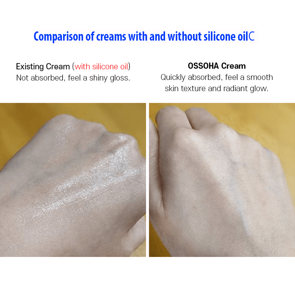 OSSOHA Microbiome Collagen Moisture Cream, Silicone Oil Free Kbeauty