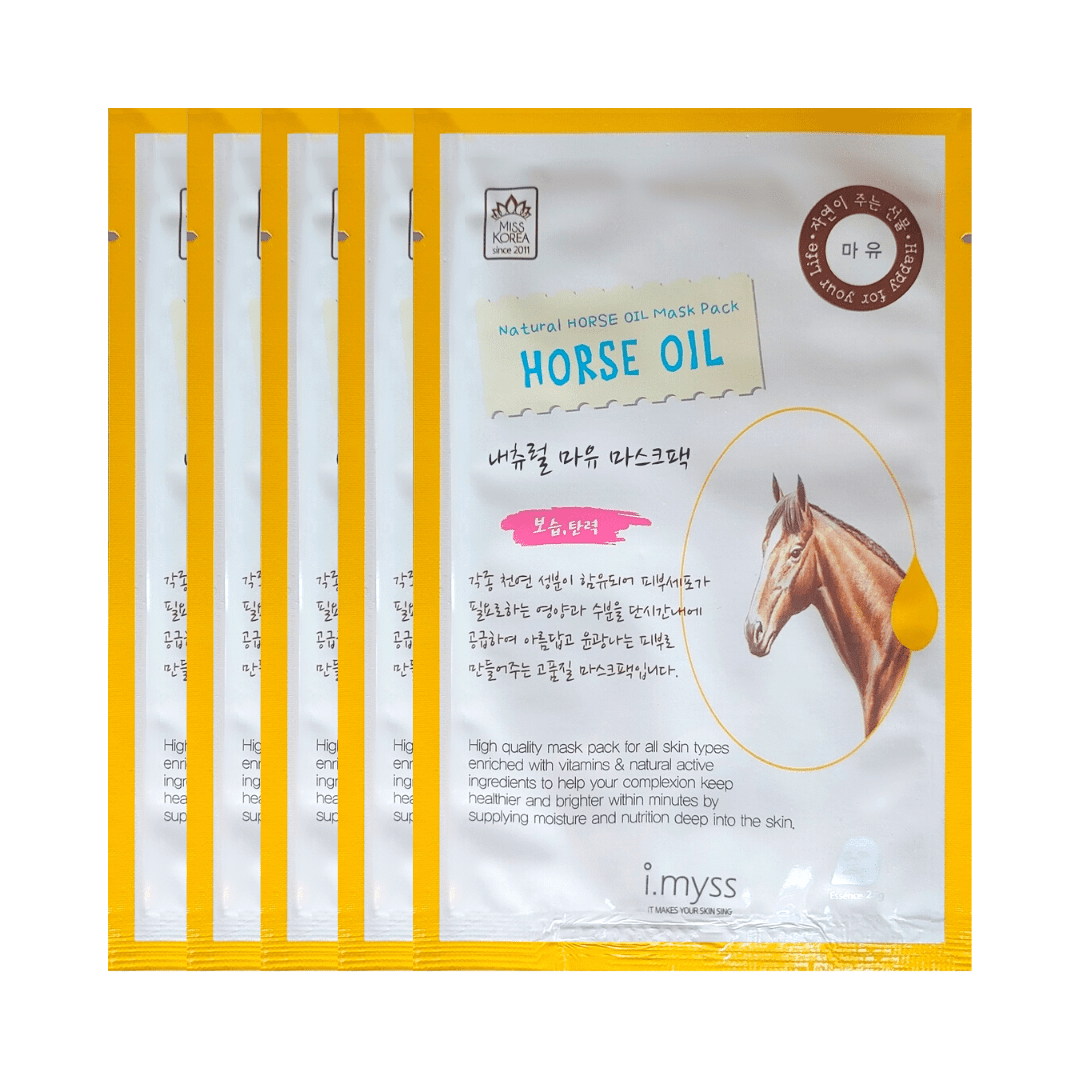 Imyss Natural Horse Oil Mask(5 PCS) MiessentialStore
