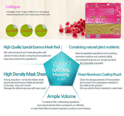 Ja Yeon Mapping Collagen Anti-Aging Mask(5 PCS) MiessentialStore
