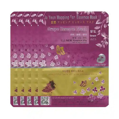 Ja Yeon Mapping Grape Anti-Inflammatory Mask(5 PCS) MiessentialStore