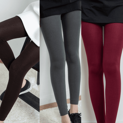 Mo & Joe Women's Fleece Lined Winter Warm Leggings – Miessential