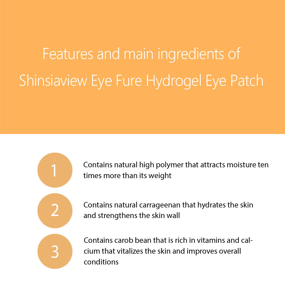 Shinsiaview Eye Pure Cica Gold Hydrogel Eye Patch MiessentialStore