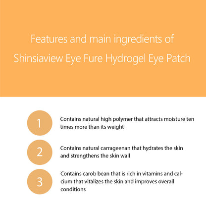 Shinsiaview Eye Pure Cica Gold Hydrogel Eye Patch MiessentialStore