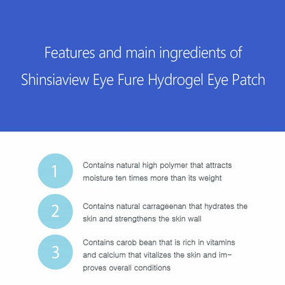 Shinsiaview Eye Pure Hyarulonic Panthenol Hydrogel Eye Patch MiessentialStore