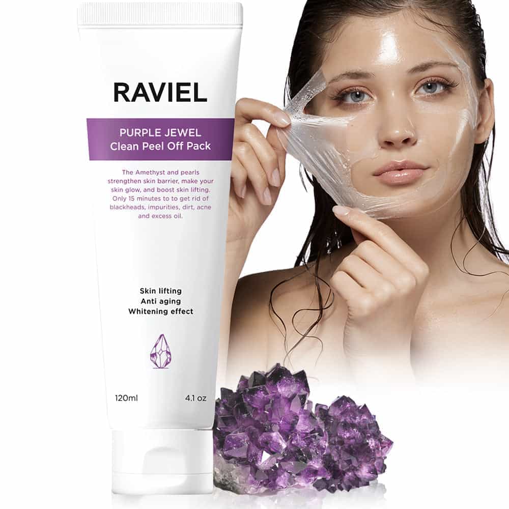 Raviel Purple Jewel Clean Peel Off Pack MiessentialStore